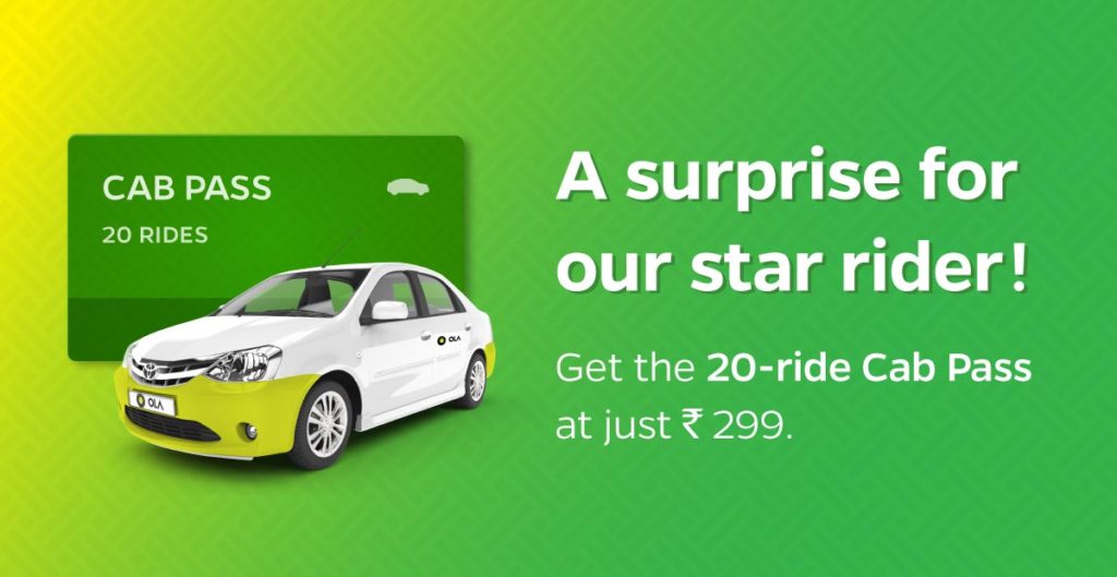 Ola Cabs Coupons