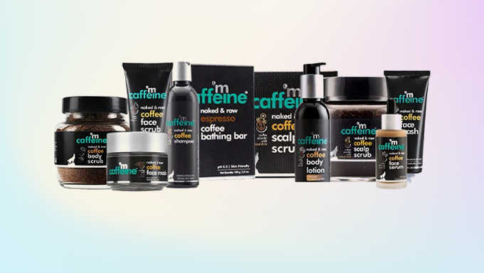 Free mCaffeine Rs.299 Worth Product On Purchase Of Rs.599 & Above