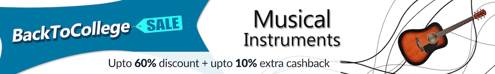 Back To College Offers & Deals on music instruments